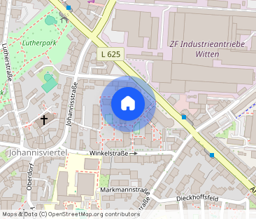 Demnächst frei! 2-Zimmer-Wohnung in Witten Mitte - Photo 1