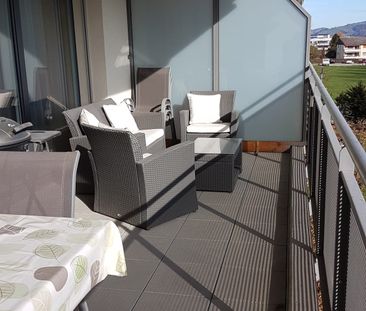 SUPERBE 3 ½ PIECES - Etage élevé et superbe vue sur les préalpes ! - Photo 5