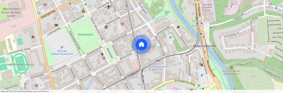 Moritzstraße 43, 08056 Sachsen - Zwickau