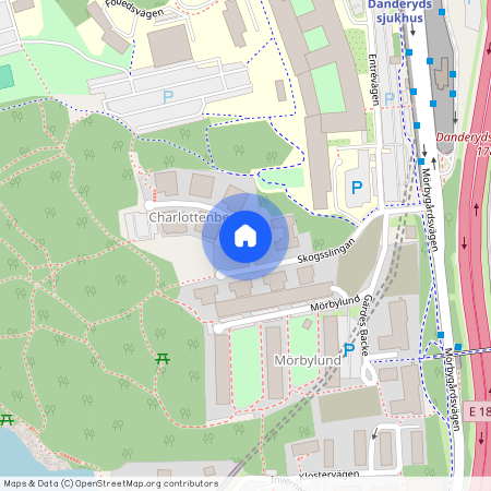 Skogsslingan, Danderyd