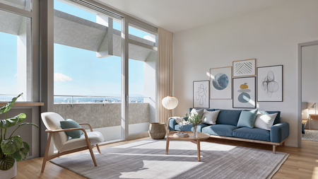 ERSTBEZUG - Wohnen mit Weitblick im Hochhuus Bern - Photo 2