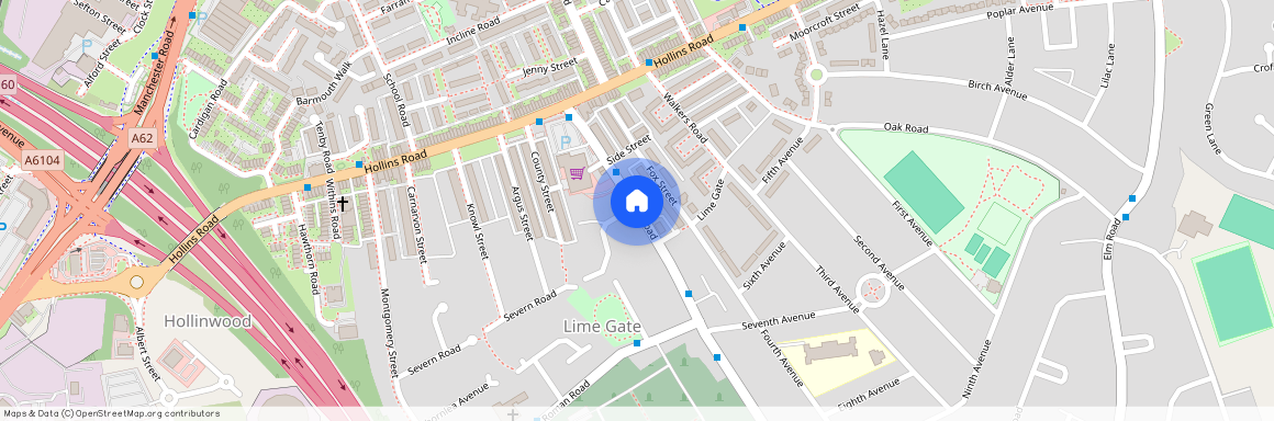 Limeside Road, Oldham, OL8