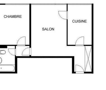 2.5 Zimmer, 48 m², 1. Stock - Foto 4