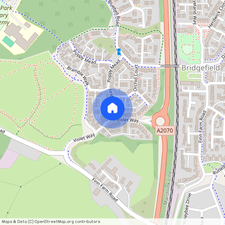 Violet Way, Kingsnorth, Ashford