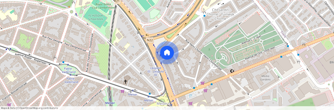 Rue Paul Hymans - Paul Hymansstraat, 28, 3, 1030, Schaerbeek - Schaarbeek