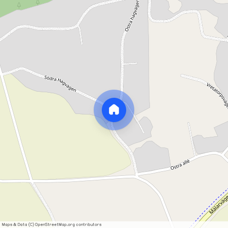 Ostra hagvägen, Eskilstuna