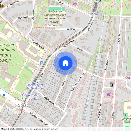 ul. Szydłowska, Sołacz, Jeżyce, Poznań, wielkopolskie