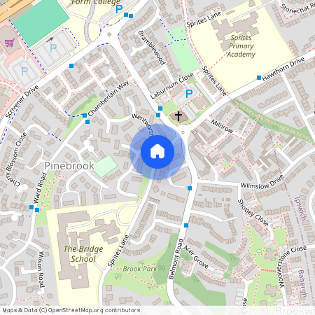 Sprites Lane, Pinewood. Ipswich.