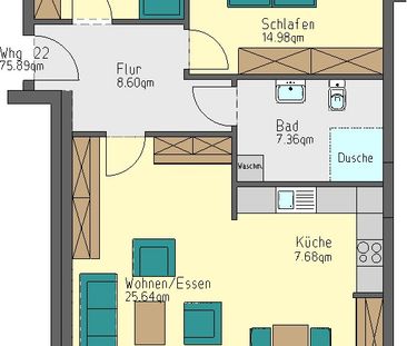 Barrierefreie 3-Zimmer-Wohnung in zentraler Lage von Werl - Foto 2