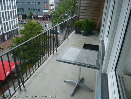 Penthouse Wohnung mit 2 Zimmer, 2 Balkone und EBK in der Innenstadt/Fußgängerzone Hamm Cki 1368 - Photo 3