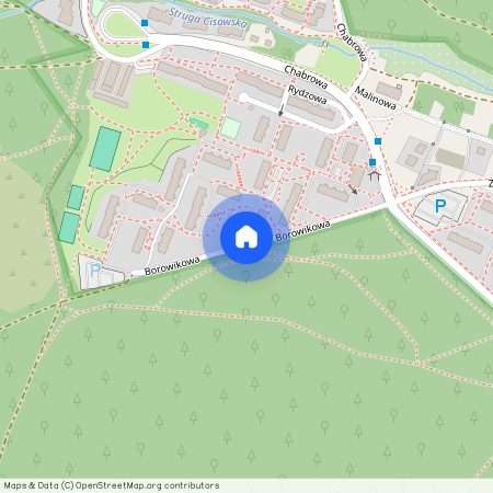 ul. Borowikowa, Pustki Cisowskie, Gdynia, pomorskie