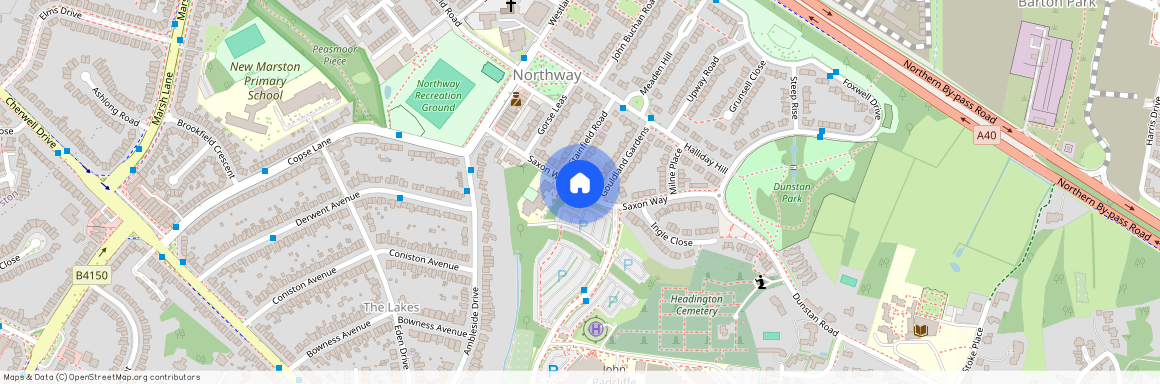 Saxon Way, Headington, OXFORD