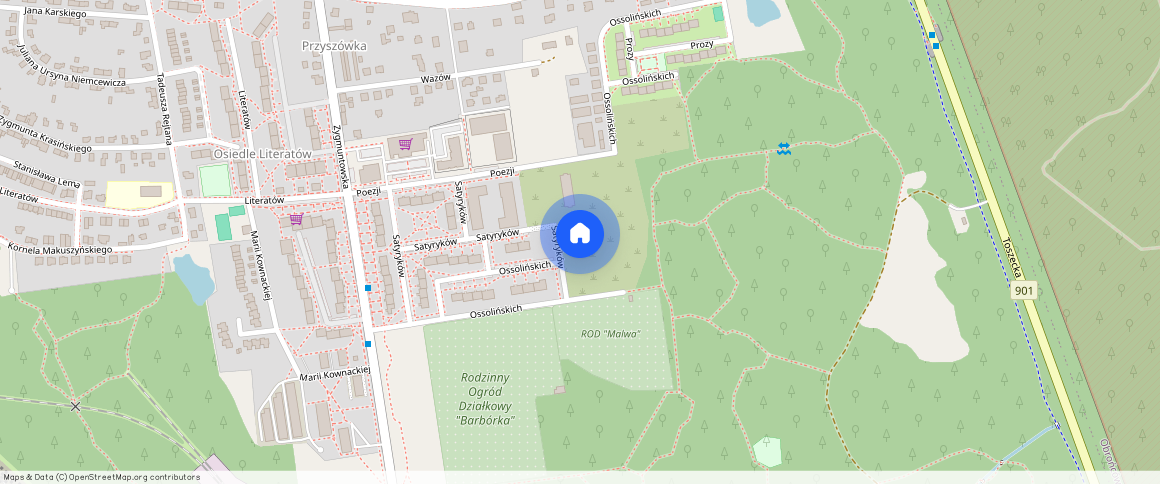 Gliwice, Ossolińskich