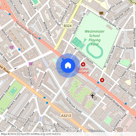 Vauxhall Bridge Road, Pimlico, SW1V