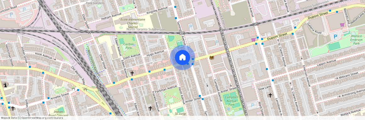 1524 Dupont Street Unit# Upper, Toronto