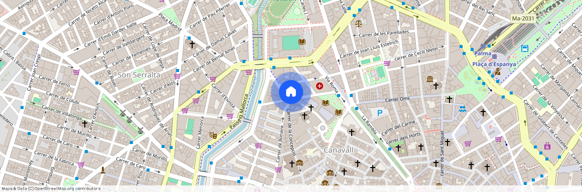 12 Carrer del Bisbe Campins, Palma de Mallorca, Balearic Islands 07012, Palma-De-Mallorca