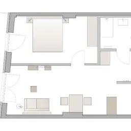 room4rent - Ihr Zuhause auf Zeit | Q-Tower / SUITE - Photo 3