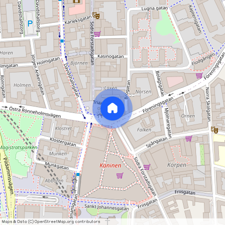 Södra Förstadsgatan 42, Centrum