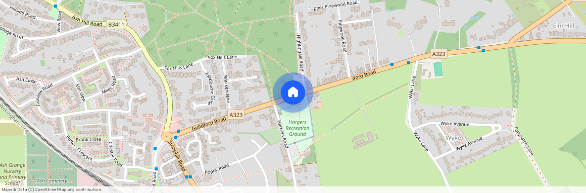 Guildford Road, Ash, Aldershot, Surrey, GU12