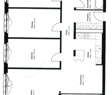 ERSTBEZUG! Wunderschöne 4.5-Zimmerwohnung im Briegli Park in Düdingen - Photo 4