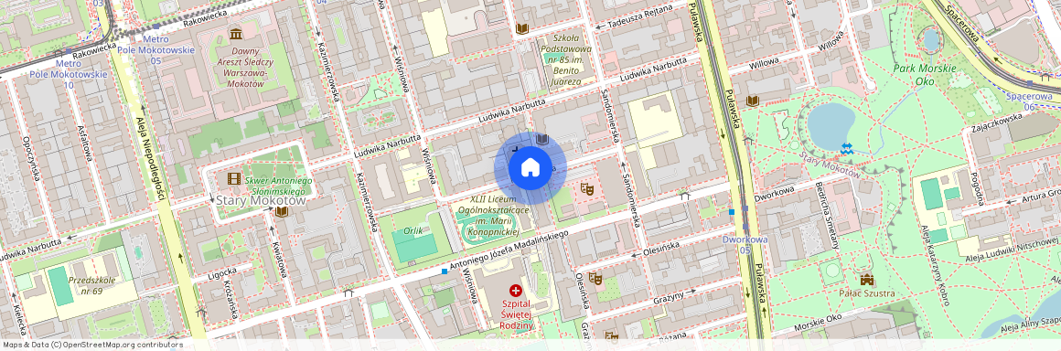 Warszawa, Mokotów, Melsztyńska