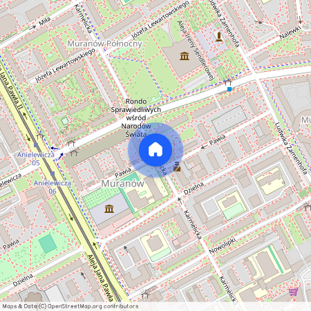 ul. Karmelicka, Muranów, Śródmieście, Warszawa, mazowieckie