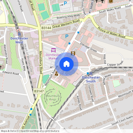 Maumbury Gardens, Dorchester, Dorset