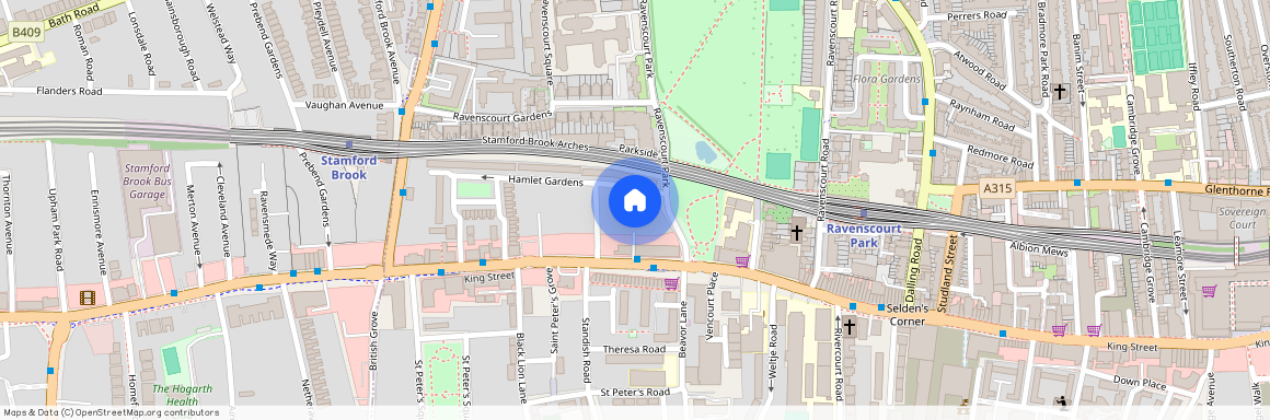 Hamlet Gardens, Hammersmith, London, W6