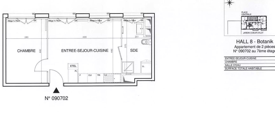 location Appartement T2 DE 41m² À BOBIGNY - Photo 1