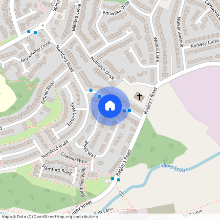 AMBLECOTE - Waterfall Road