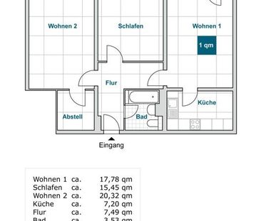 Großzügige 3-Raumwohnung sucht neue Mieter*innen! - Photo 2