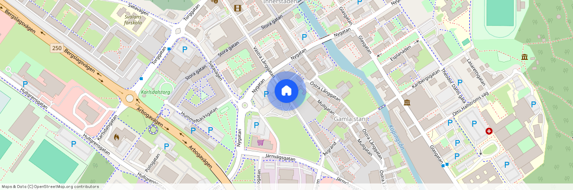 Västra Långgatan, Köping