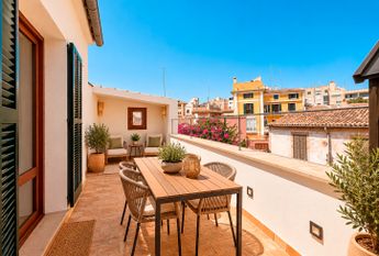 Apartamento con terrazas, 3 dormitorios, 2 baños, ascensor, garaje, Paseo del Borne, Palma.