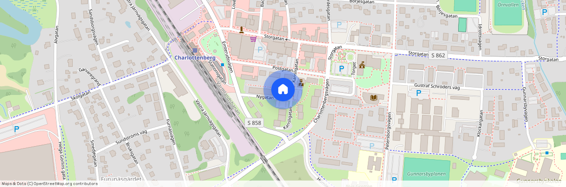 Charlottenberg, Värmland, Eda, Nygatan 3 B