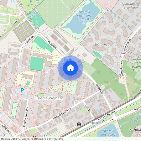 ul. Orłowska, Wejhera, Gdańsk, pomorskie