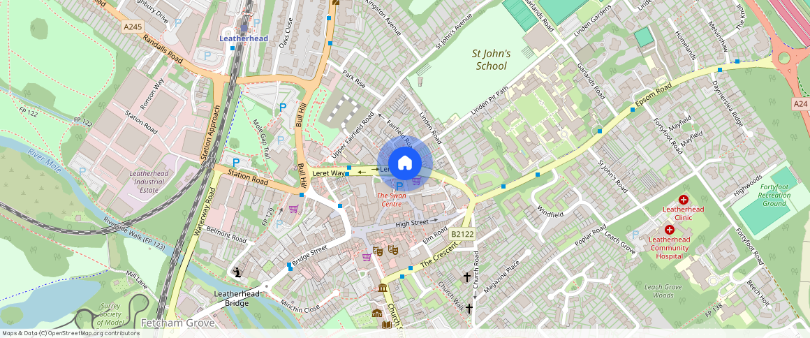 Royal Swan Quarter, Leatherhead, KT22