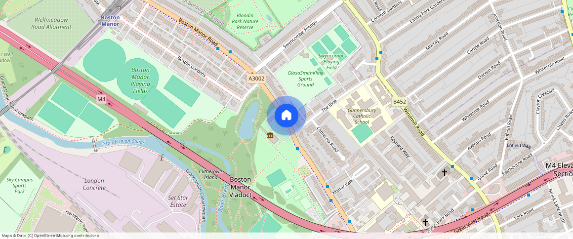 Boston Manor Road, Brentford, TW8