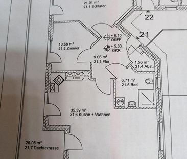 3 Zimmer Penthouse Wohnung in Weyhe zu vermieten. - Foto 1