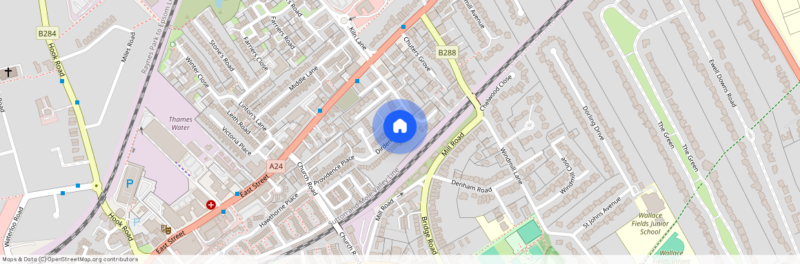 Dirdene Gardens, Epsom, KT17