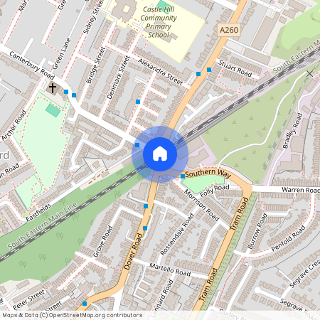 Dover Road, Folkestone, Kent, CT20