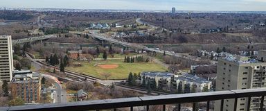 Best location, near to LRT station and restaurants. 2 bedroom condo with a view. | 1807N - 9909 104 Street NW, Edmonton - Photo 1