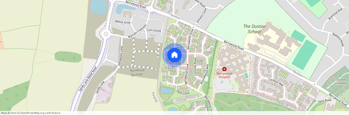 St Crispin Crescent, St Crispin, Northampton NN5