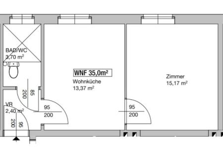 2-Zimmer-Wohnung, Top 100 - Photo 5