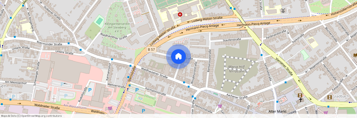 Kyffhäuser Sr. 17, 41061 Mönchengladbach