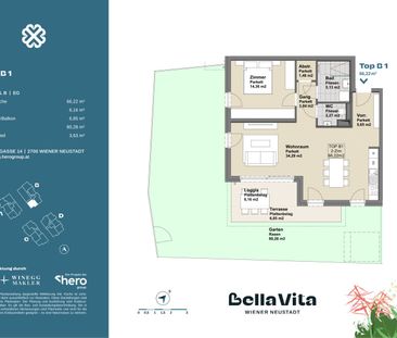 Wohnen mit Stil und Komfort – BELLA VITA in Wiener Neustadt - Photo 1