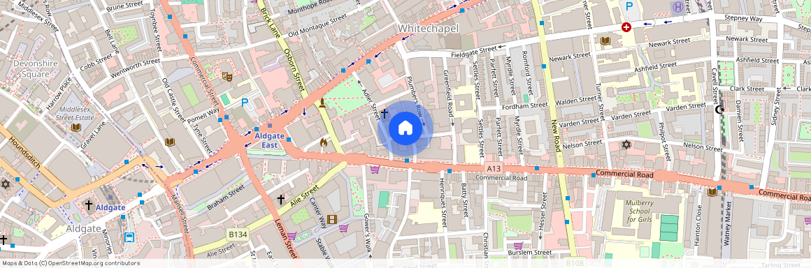 Coke Street, Aldgate East, London, E1 1ER