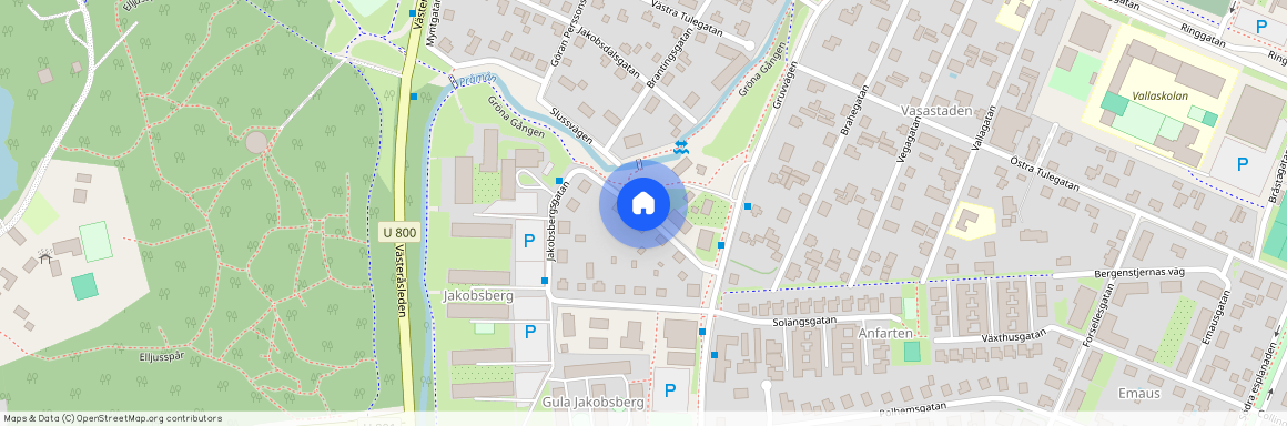 Jakobsbergsgatan, Sala