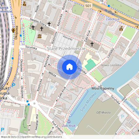 ul. Toruńska, Śródmieście, Gdańsk, pomorskie