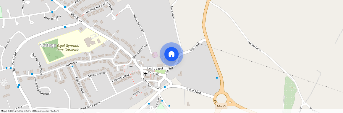 Toms Cottage, Pyle Road, Nottage, Porthcawl, CF36 3TF