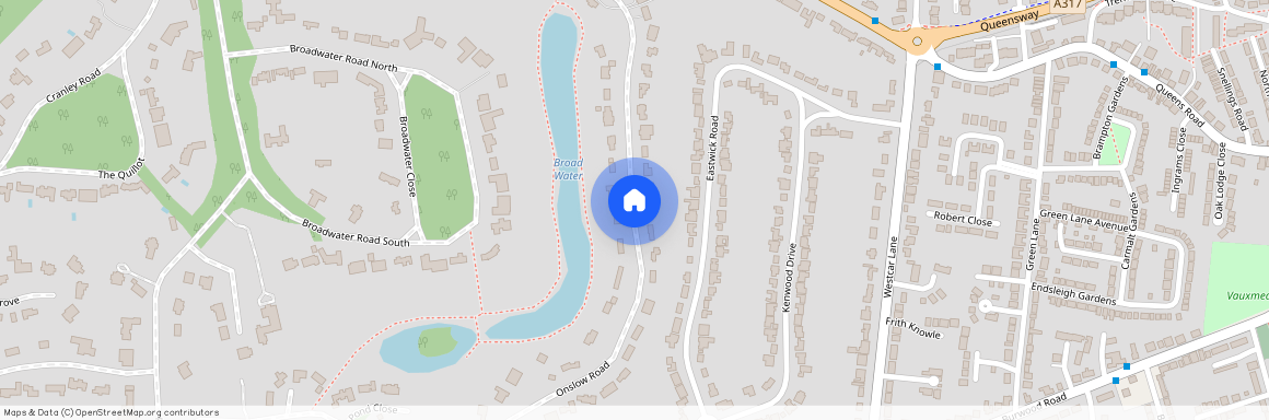 Onslow Road, Hersham, Walton-on-Thames, Surrey, KT12